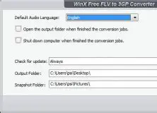 Key Features of WinX Free FLV to 3GP Converter