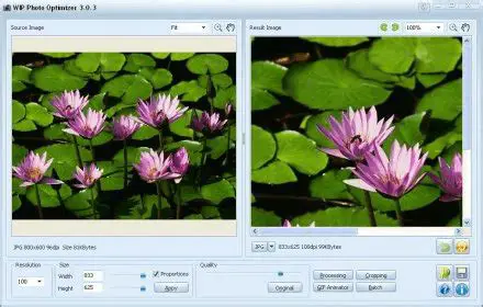 Key Features of WIP Photo Optimizer
