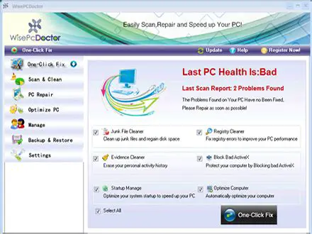 Key Features of Wise PC Doctor