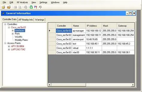 Key Features of WLC Config Analyzer