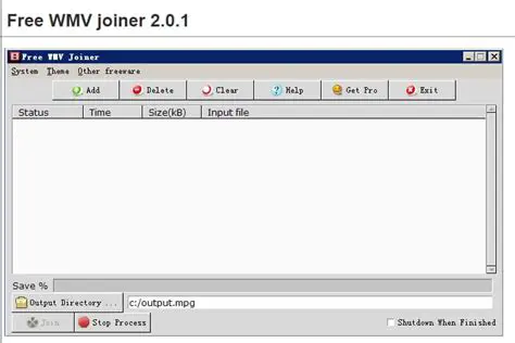 Key Features of WMV Joiner