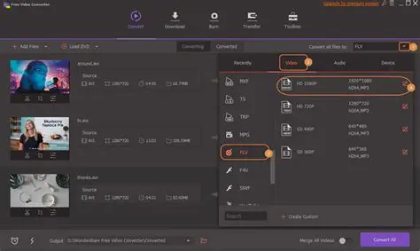 Key Features of Wondershare FLV Converter
