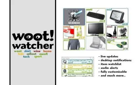 Key Features of Woot Watcher