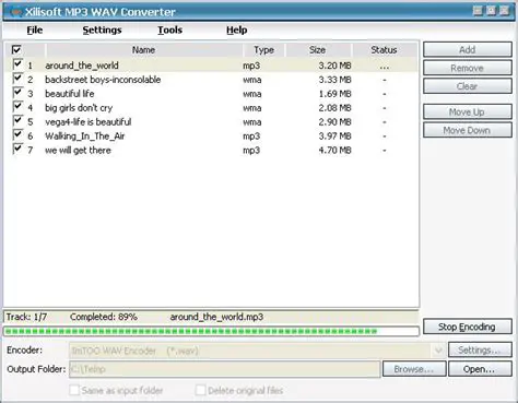 Key Features of Xilisoft MP3 WAV Converter
