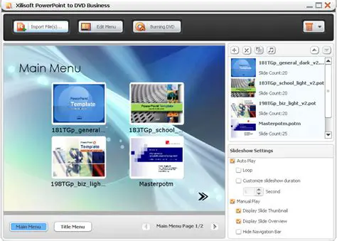 Key Features of Xilisoft PowerPoint to DVD Personal