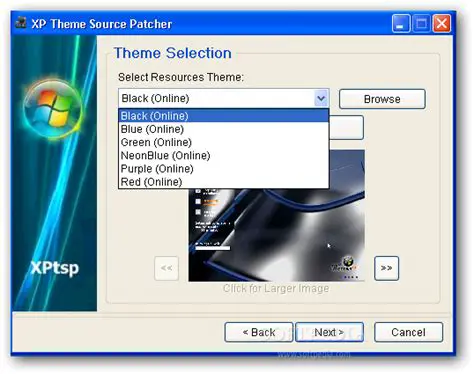 Key Features of XP Theme Source Patcher