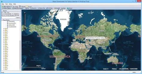 Key Features of Yahoo Satellite Maps Downloader