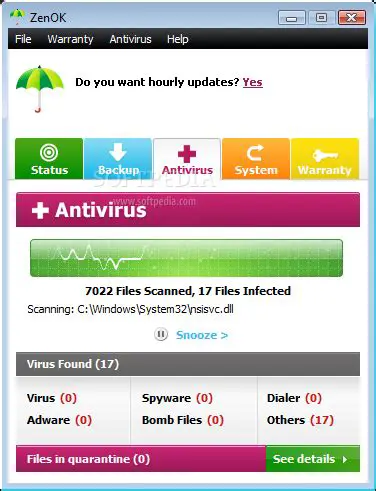 Key Features of ZenOK Free Antivirus