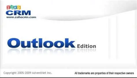Key Features of ZohoCRM Outlook Edition