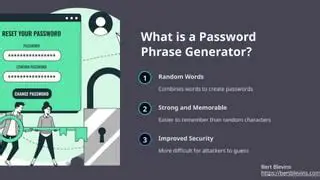 Key Generation from Password Phrases