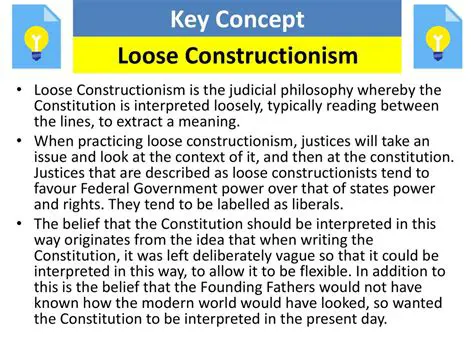 Key Principles of Liberal Constructionism