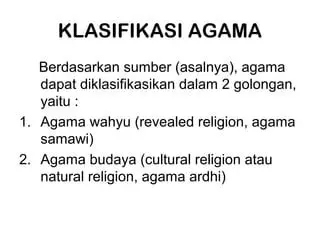 Klasifikasi Berdasarkan Budaya