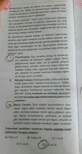 Konsantrasyon tekniklerini kullanmak