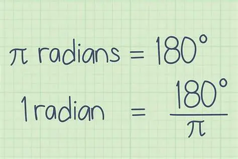 Konversi Radian ke Derajat