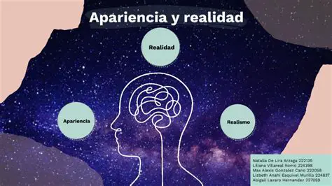 La apariencia y la realidad en la vida cotidiana