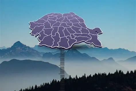 La cea mai mare altitudine sunt situate