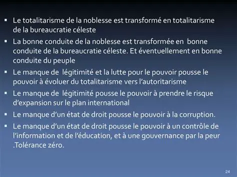 La corruption de la noblesse