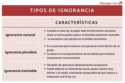 La ignorancia del trabajo de los otros