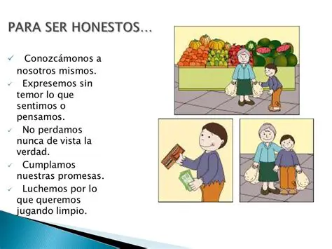 La importancia de la honestidad