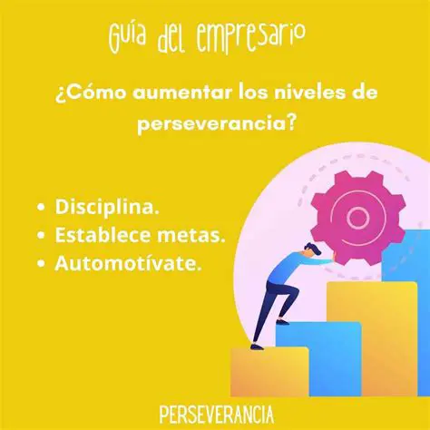 La importancia de la perseverancia y la paciencia