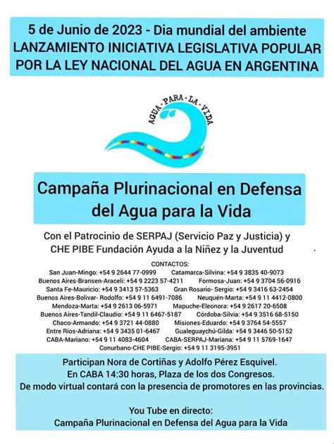 La Lucha por el Derecho Humano al Agua