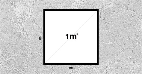 La mitad de un metro cuadrado
