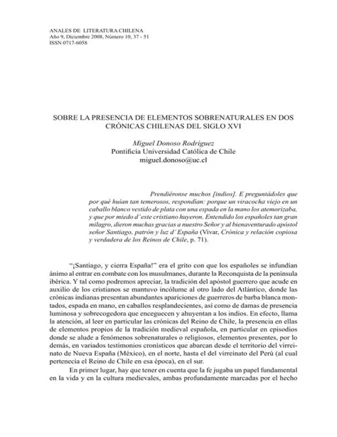 La presencia de elementos sobrenaturales