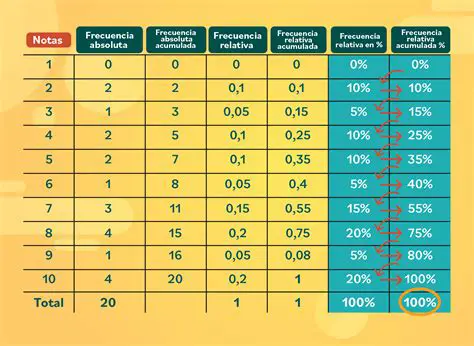 La tabla de frecuencia de visitas al cine