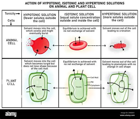 Labeling Hypotonic and Hypertonic Solutions
