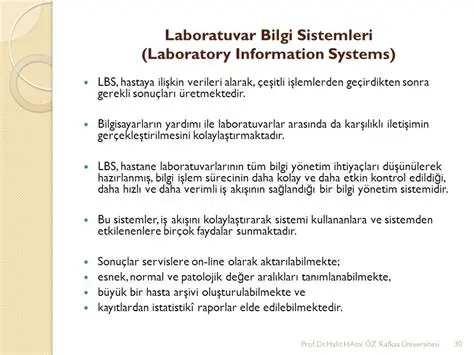 Laboratuvar bilgi sistemleri
