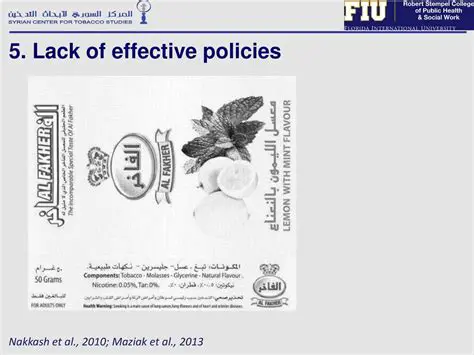 Lack of effective authorities