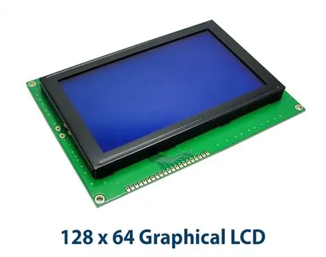 Large graphical LCD display