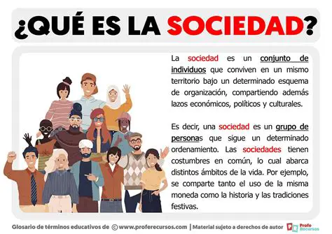 Las funciones de la sociedad