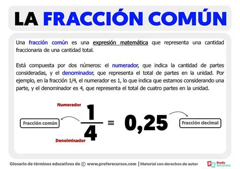 Leer la Parte Fraccionaria