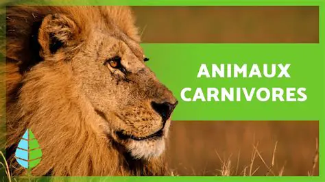 Les animaux puissants et carnivores