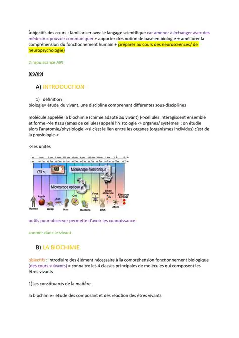Les formes de langage scientifique