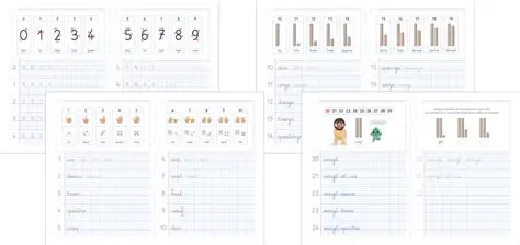 Les lettres et les nombres