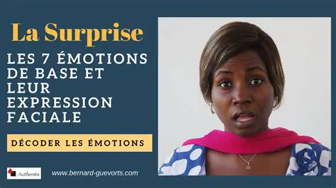 Les raisons de la surprise