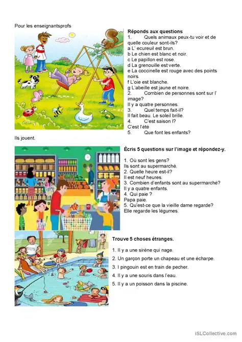 Les situations de surprise