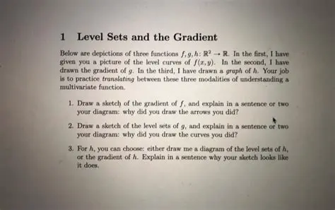 Level Sets and the Gradient