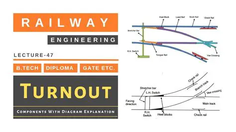 Libraries of Track and Turnouts
