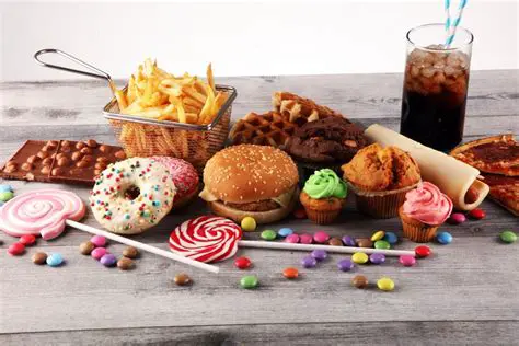 Limit sugary foods and drinks