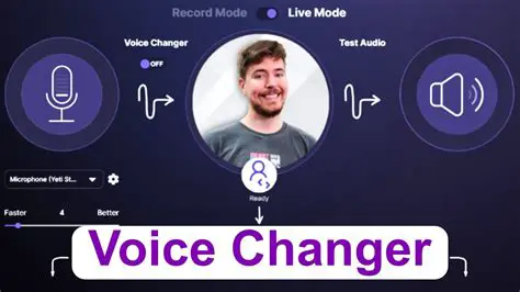 Limitations of Voice Changer