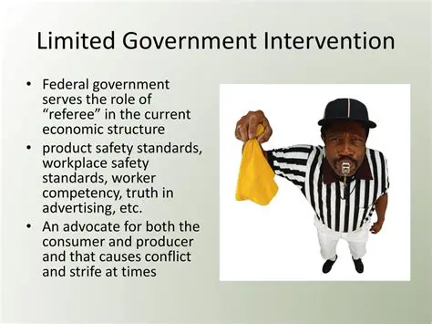 Limited government intervention