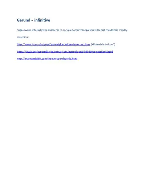 Linki do dodatkowych informacji