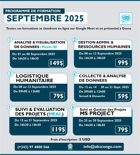 Lisez attentivement les informations fournies