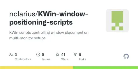 List of KWin scripts in use
