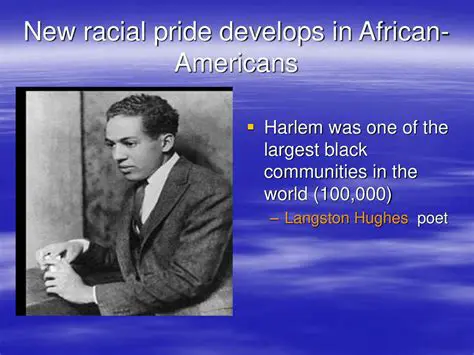 Literary Devices Used by Hughes to Convey Racial Pride