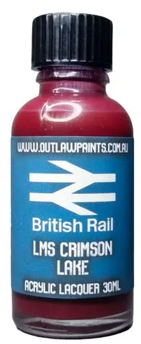 LMS Crimson Lake with Yellow Stripe