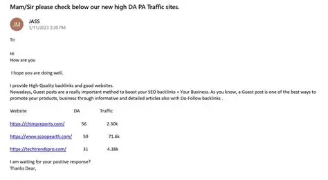 Locating the origin of spam